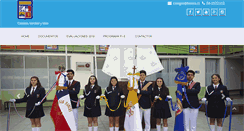 Desktop Screenshot of colegiosanmarcosdearica.cl